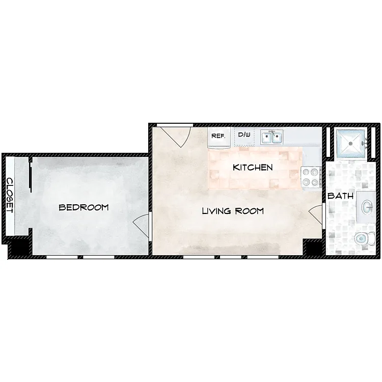 Floor plan A02