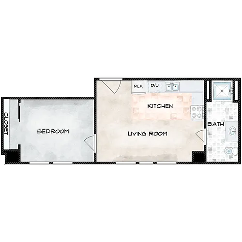 Floor plan A02