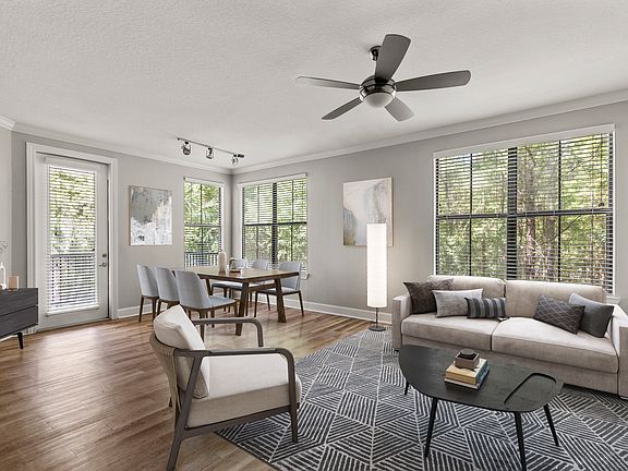 Spacious living rooms designed for comfort and style.