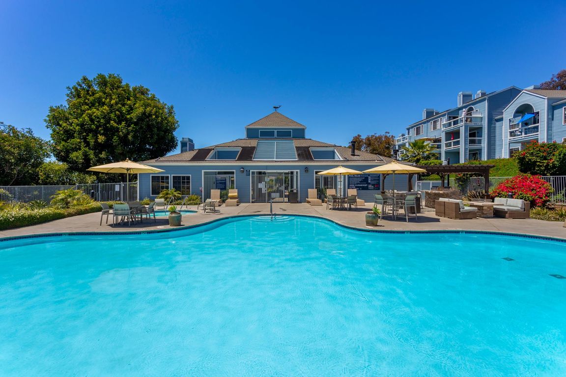 Our resort-style saltwater pool will quickly become one of your favorite spots! and yes, it's heated year-round!