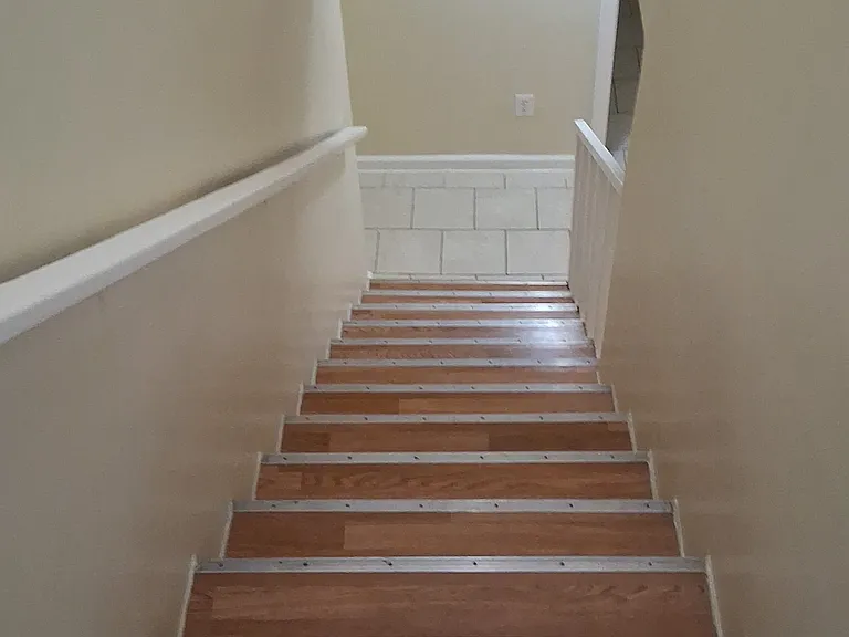 Stairs to lower floor