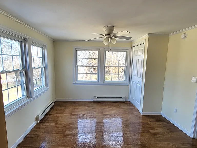 Large bedroom with closet