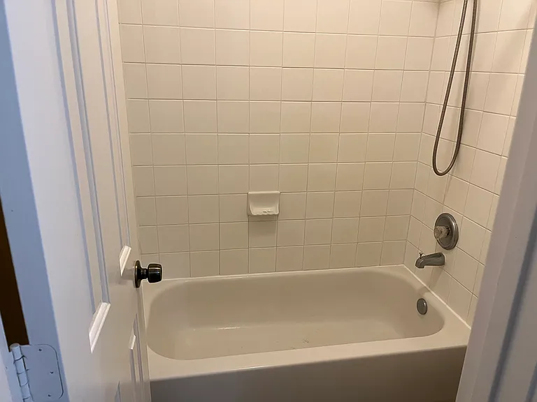 Second shower and toilet