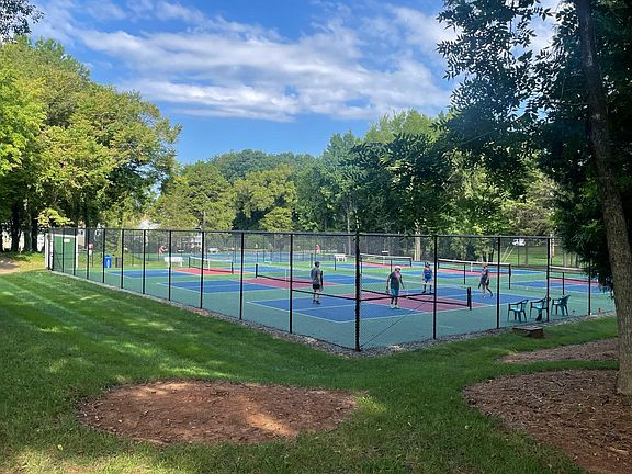 Brand new pickle ball and tennis courts