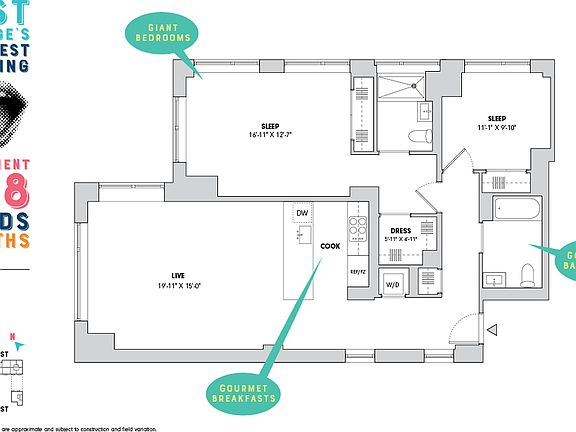 2nd image of 510 E 14th St APT 708