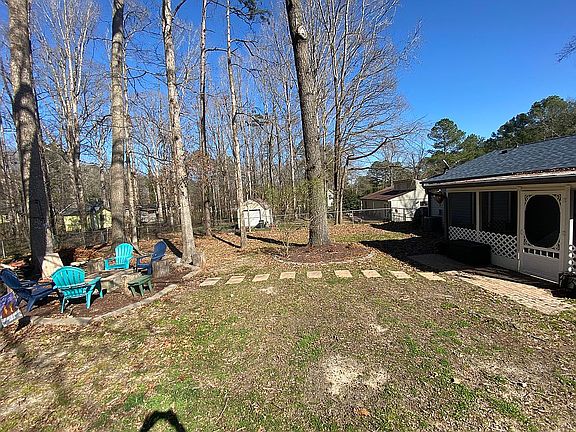 Firepit in the backyard!