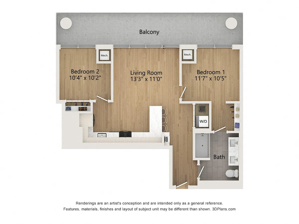 Floor plan B01