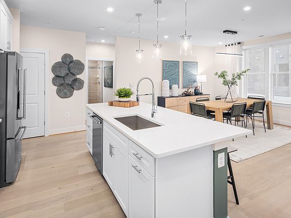 Kitchen Open to the Dining and Gathering Room