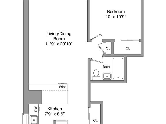2nd image of 160 East 27th Street #10F