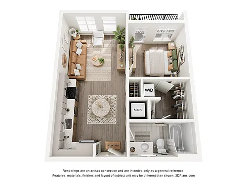 Floor plan A1