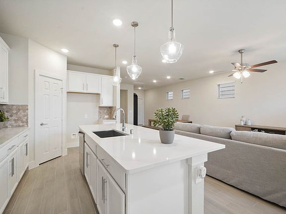 Spacious Kitchen Island