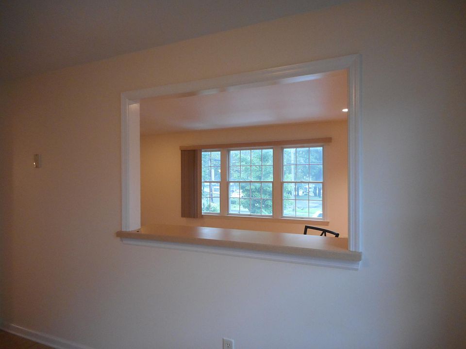 Window between kitchen and living room