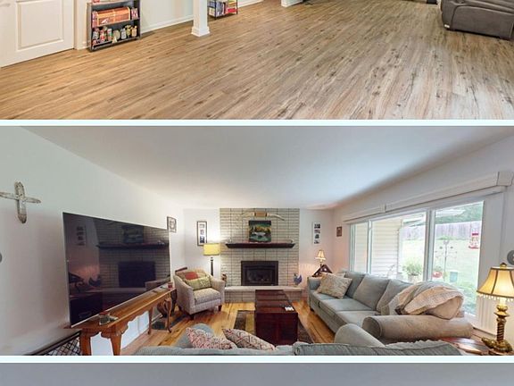 Large walkout finished basement area.