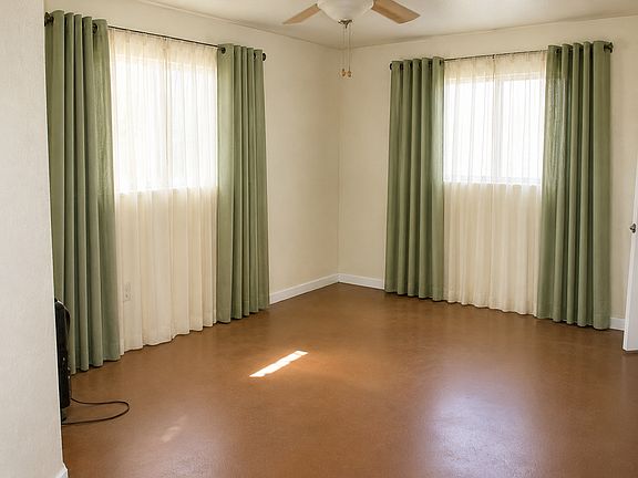 AI of the curtains that I have. The only bedroom. The other room a kitchenet.