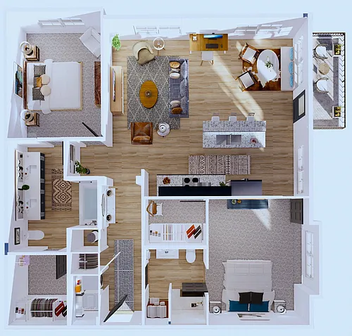Floor plan THE MITCHELL
