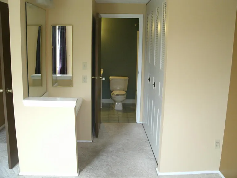 Convenient access to bathroom through Master Bedroom or hall.