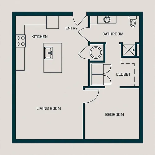 Floor plan The Greeley