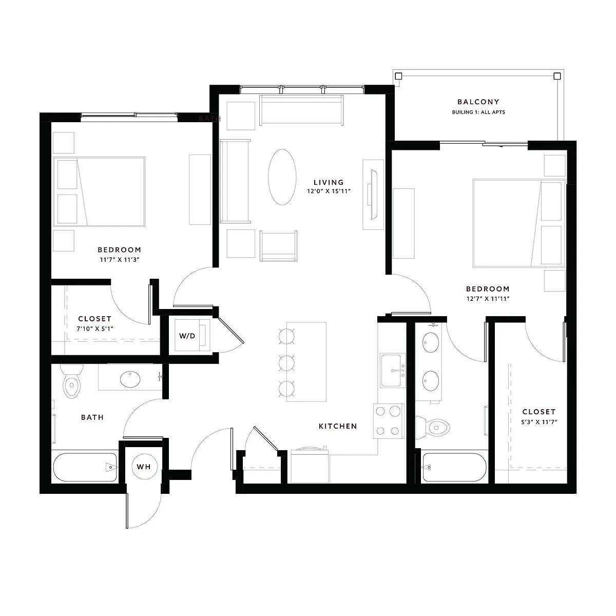Floor plan Western Wheat