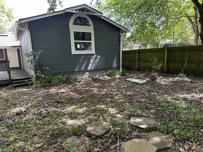 back yard