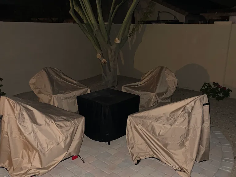 Fire Pit and chairs