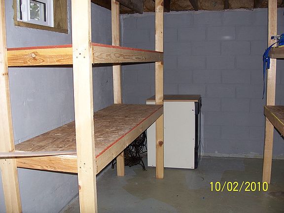 storeage room in basement