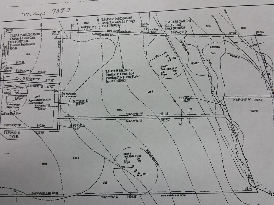 Survey Map without highlight