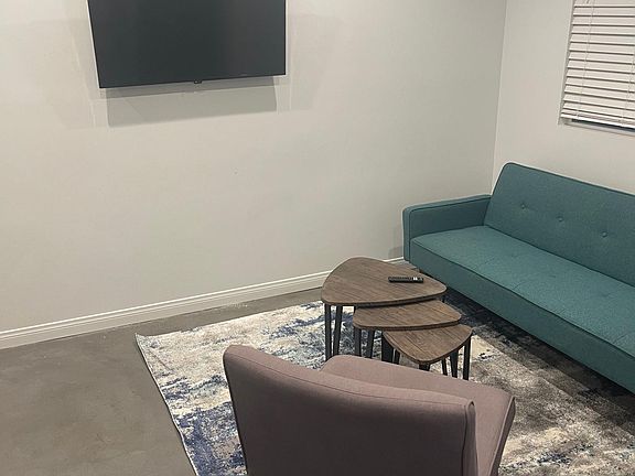 Living room example of with furniture.