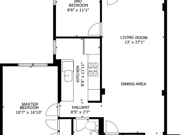 2nd image of 6615 Thornton Pl APT 2L