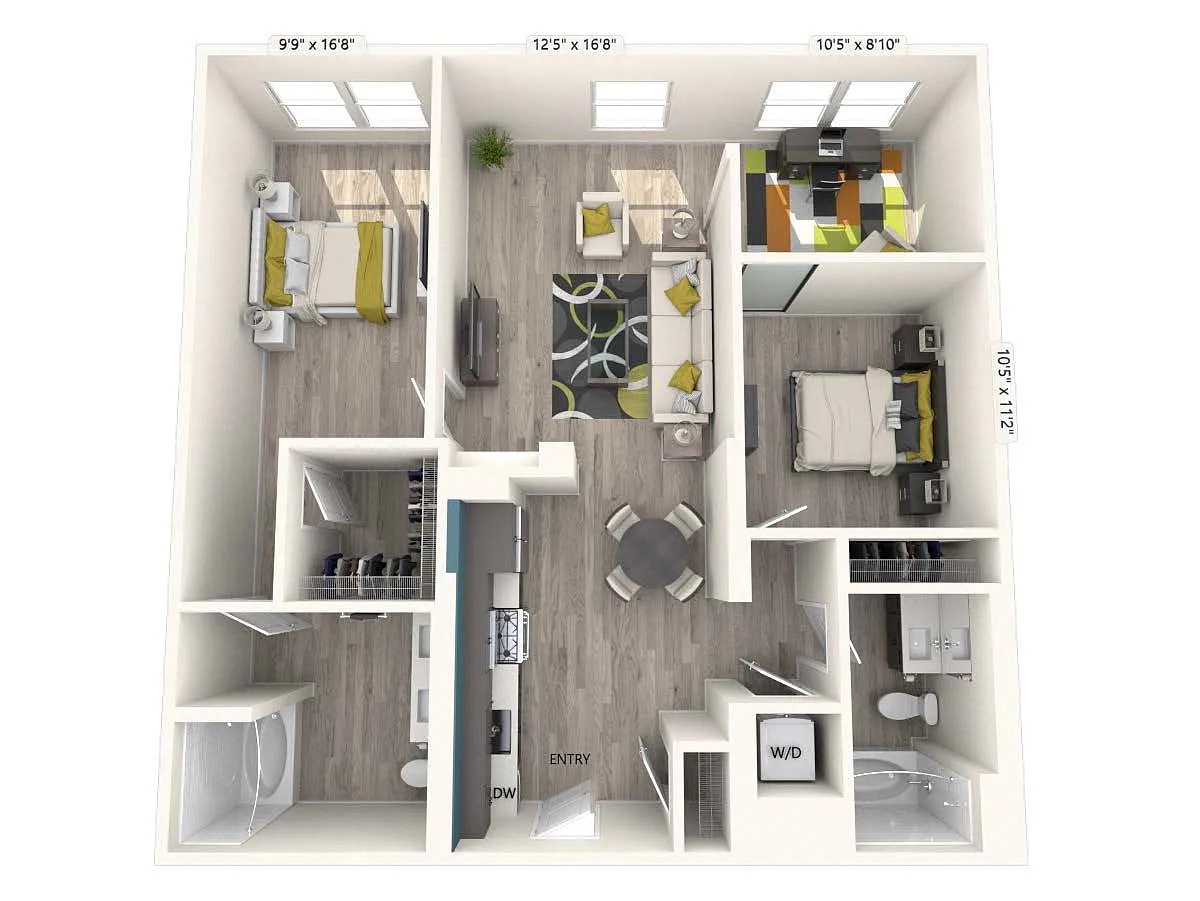 Floor plan B7-FinishII
