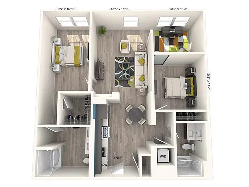 Floor plan B7-FinishII