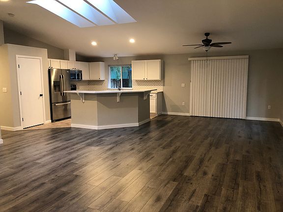 Kitchen & Dining with Slider to Back Yard