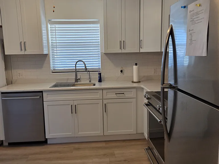 Kitchen view from dining room