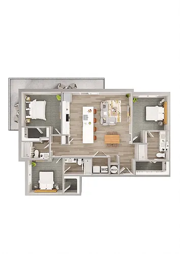 Floor plan C1