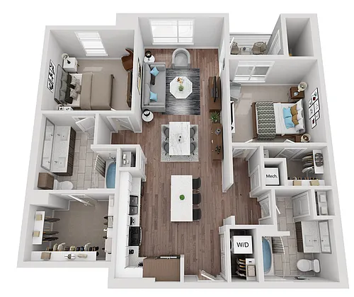 Floor plan B07
