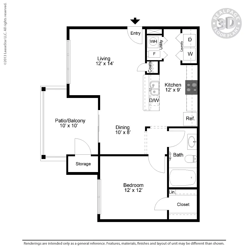 Floor plan Fawn II
