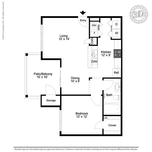 Floor plan Fawn II