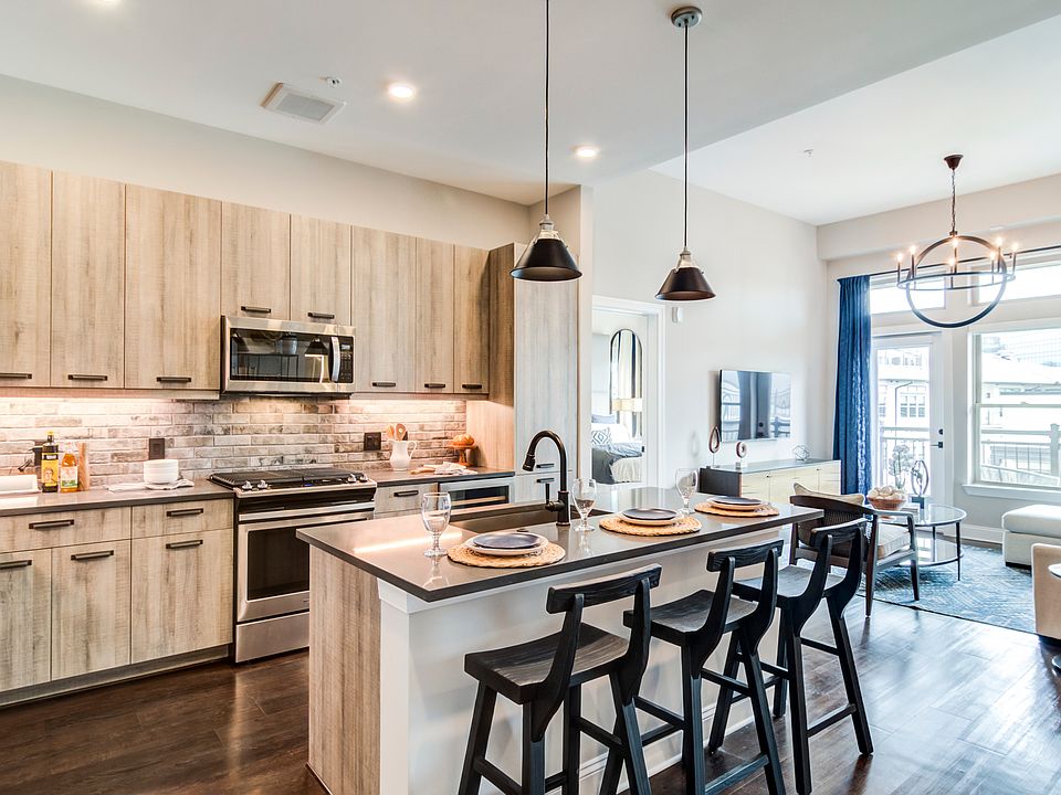 Model 1 Kitchen and Living