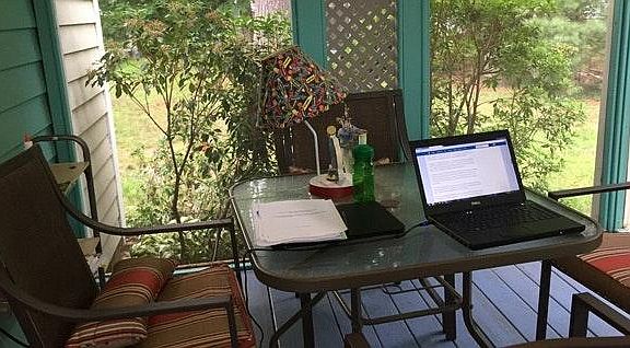 Comfortable screen room