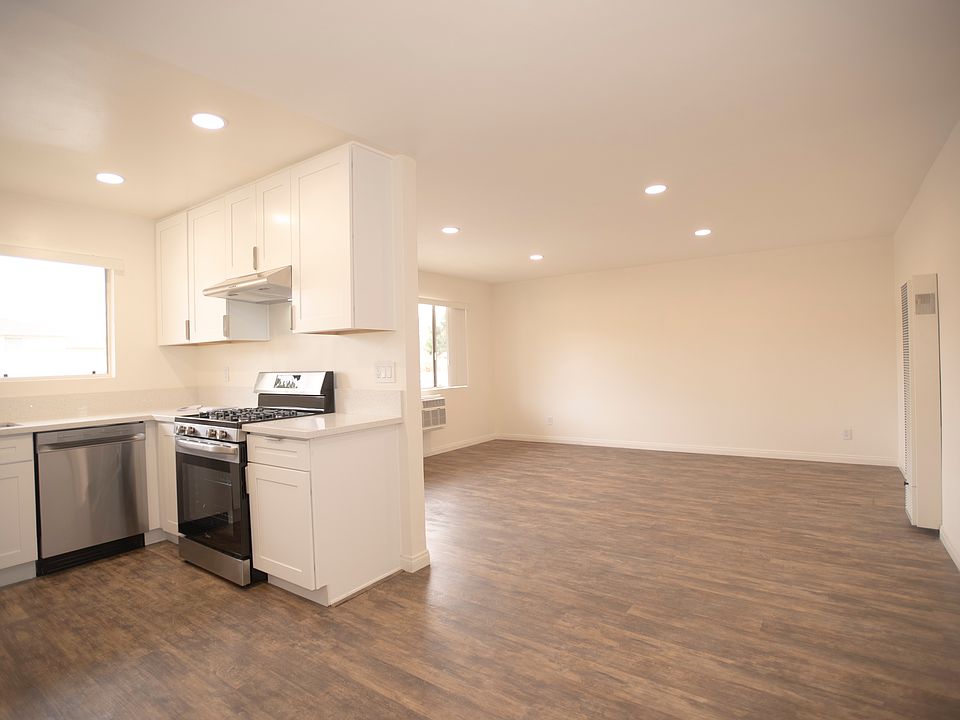 Open space living room, dining and kitchen