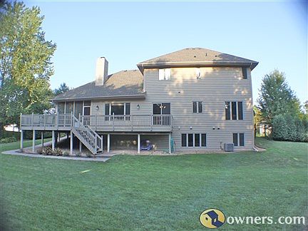 Private, fenced backyard.