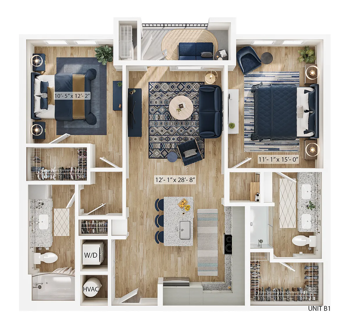 Floor plan B1