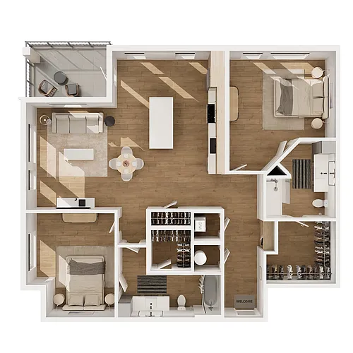 Floor plan B4
