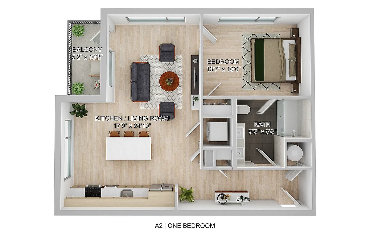 Floor plan A2