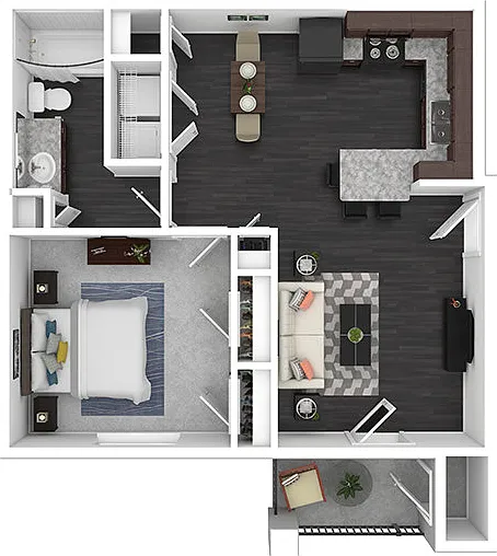 1 Bedroom 1 Bathroom