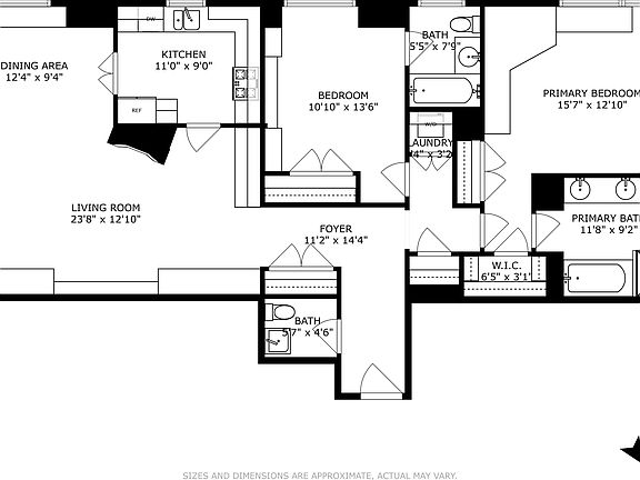 2nd image of 2 Columbus Ave #Penthouse C