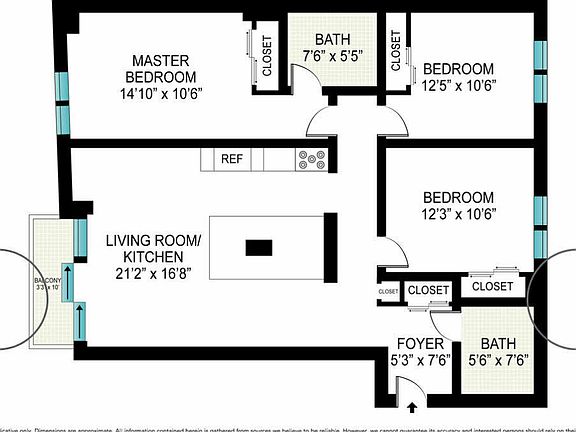 2nd image of 2360 Amsterdam Ave APT 5A