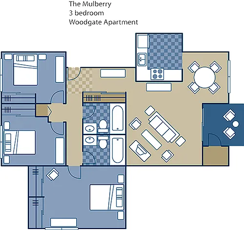 Floor plan The Mulberry