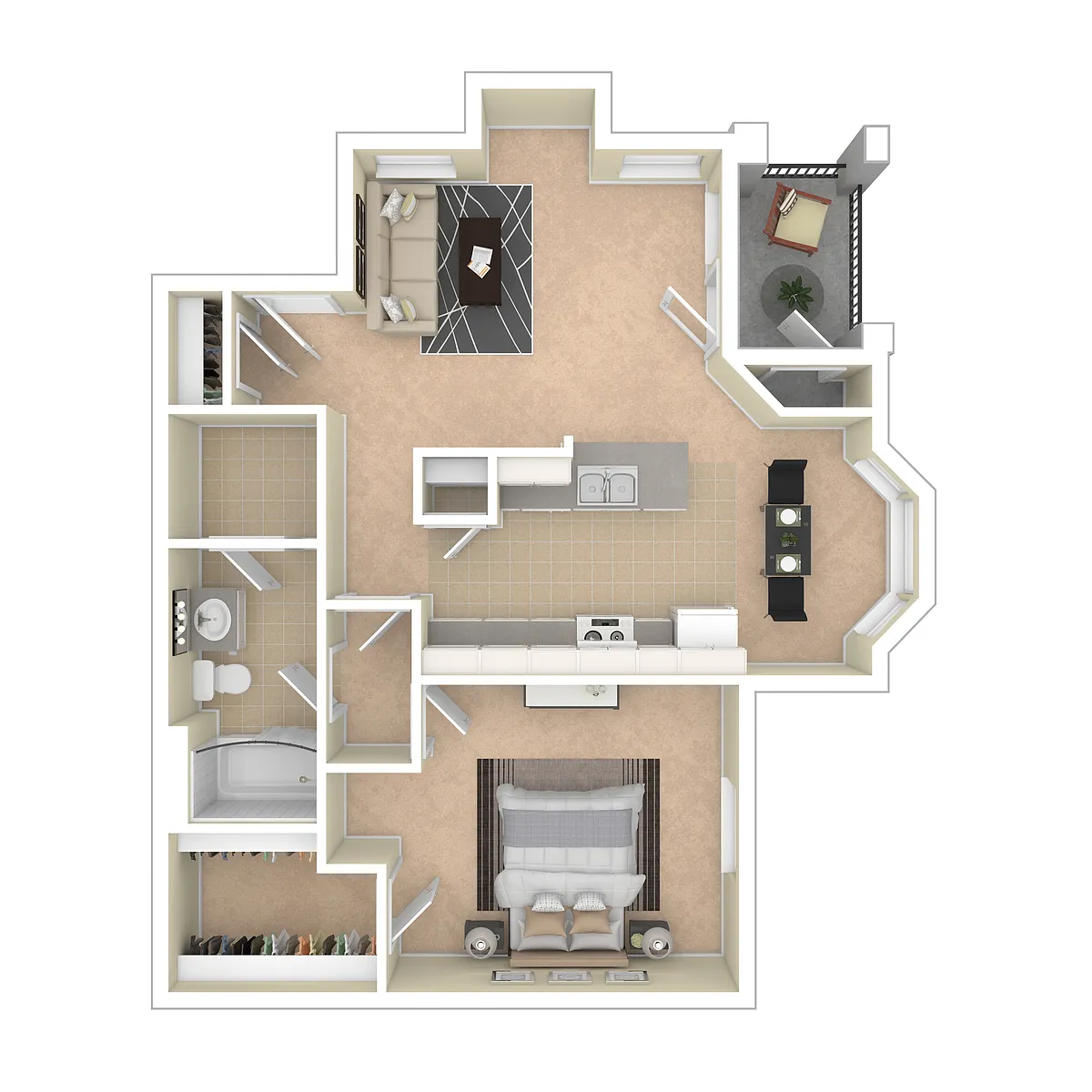 Floor plan 1-1