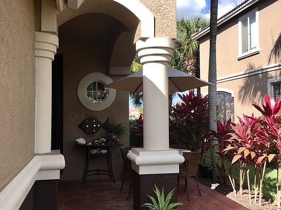 Widened front paver walkway