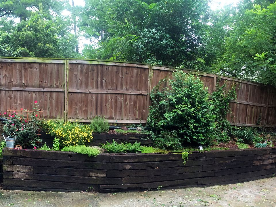 Retaining Wall Herb Garden